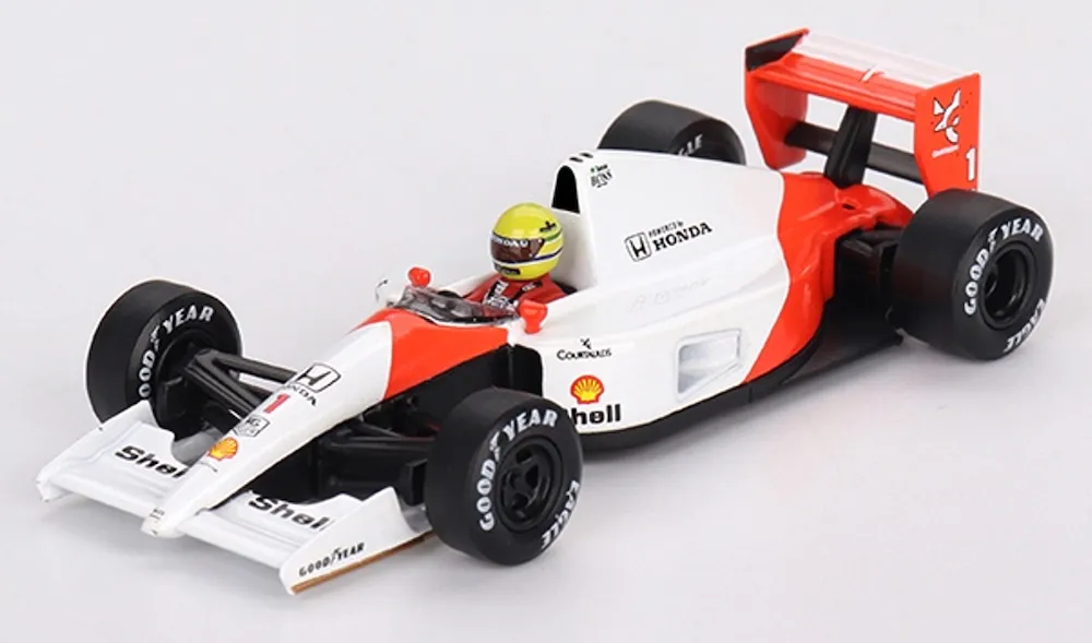 予約] MINI-GT 1/64 マクラーレン MP4/6 日本グランプリ 1991 2位 No.1