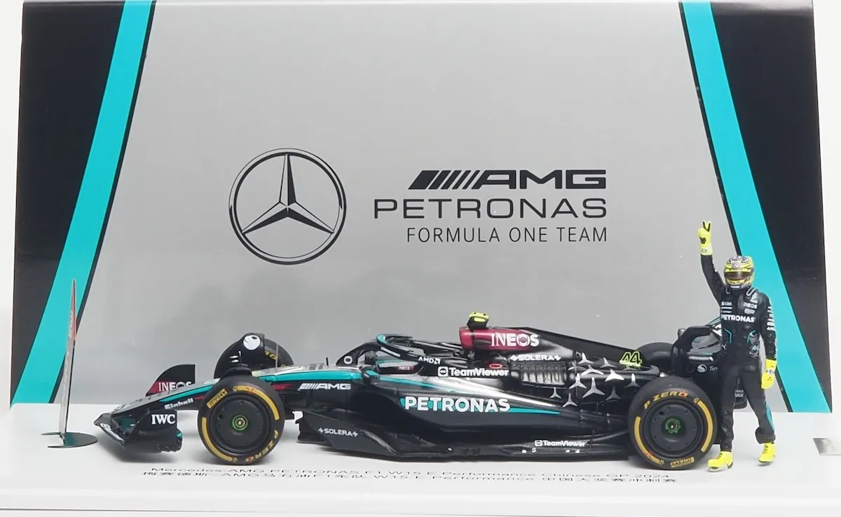 リアルウィン特注スパーク 1/43 メルセデス AMG W15 中国GP 2024 L