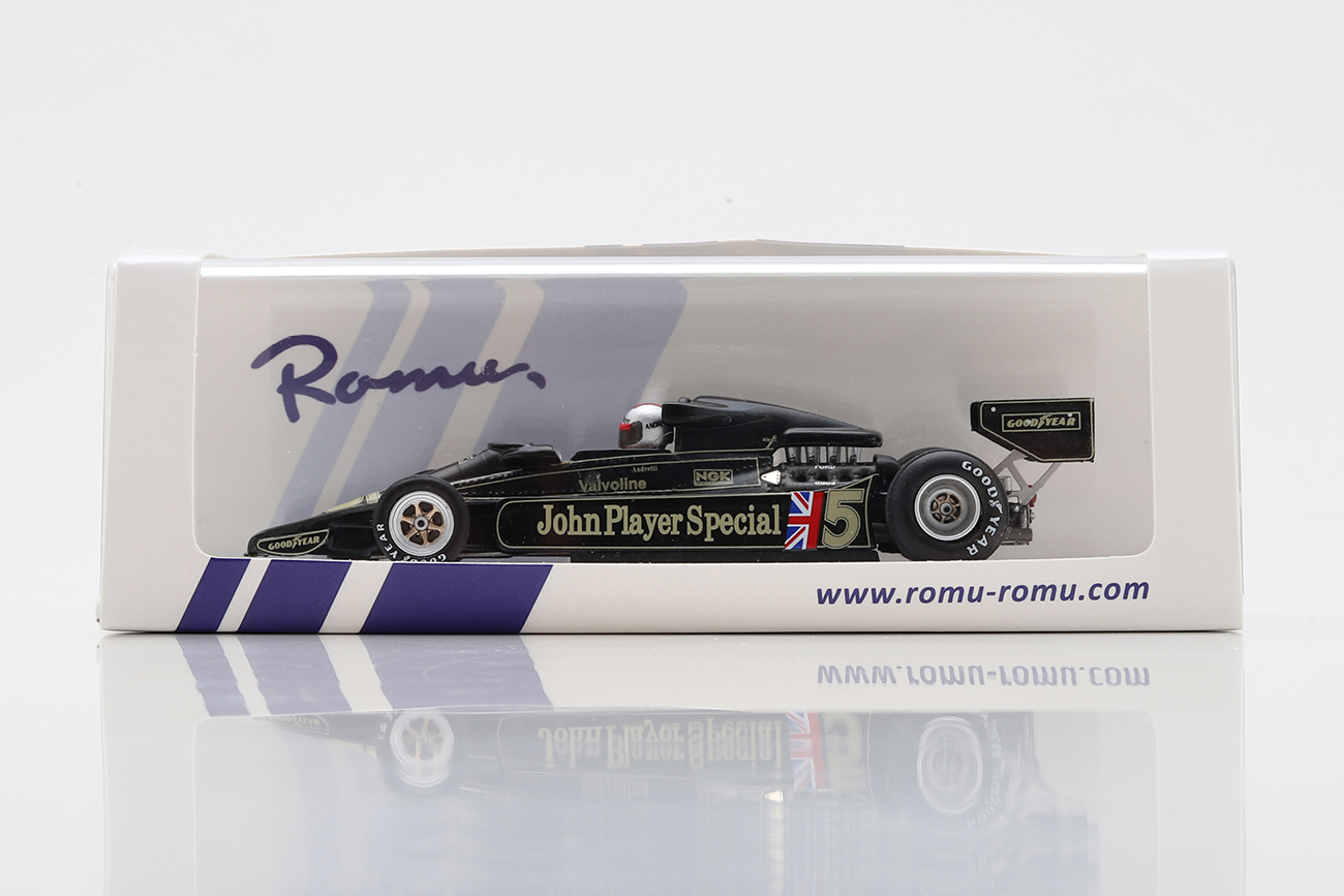 ロム特注スパーク 1/43 ロータス 78 日本GP 1977 M.アンドレッティ