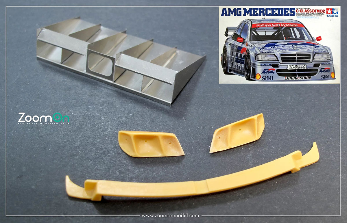 ZoomOn 1/24 メルセデスベンツ AMG Cクラス DTM D2 ディティールアップ