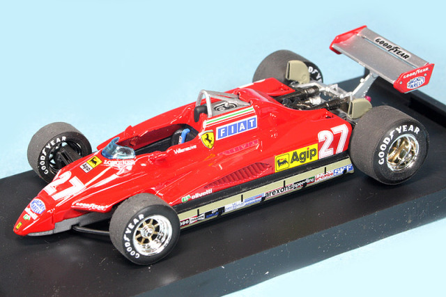 ブルム 1/43 フェラーリ 126C2 ターボ サンマリノGP 1982 G.ビルヌーブ