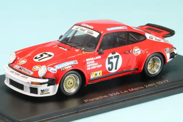 予約] スパーク 1/43 ポルシェ 934 No.57 ルマン 1977 W・ブライヤー