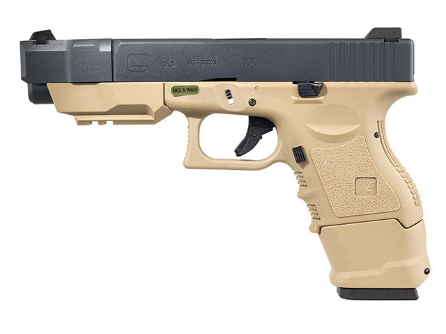 WE G26C Gen.3 Advance GBB TAN （グロック26 ガスブローバックガン