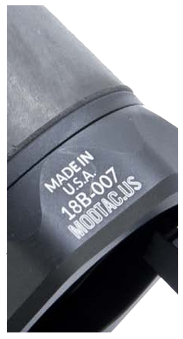 ANGRY GUN M-RACタイプ カーボンサプレッサーシールド 6.5inch
