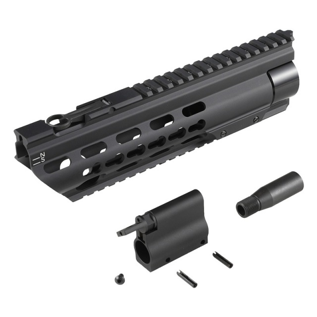Airsoft Artisan G27K 10inchハンドガード (VFC/UMAREX HK417 AEG・GBB) BK
