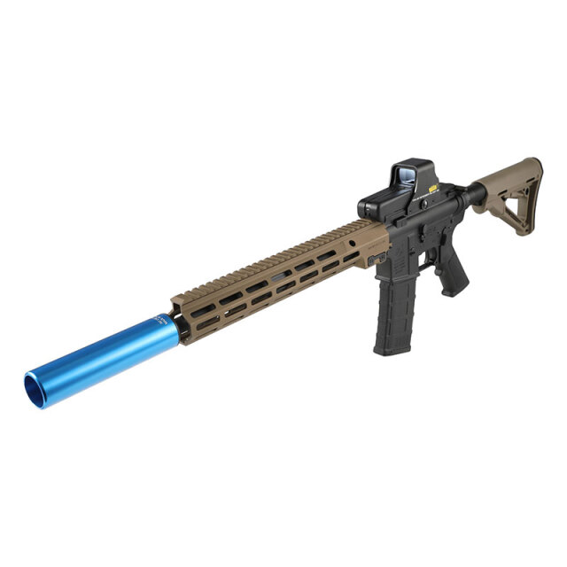 Airsoft Artisan Blue Canタイプ トレーニングダミーサイレンサー