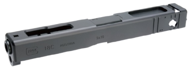 DETONATOR マルイ Glock 18C（G18C）対応 アルミCNC スライドセット BK