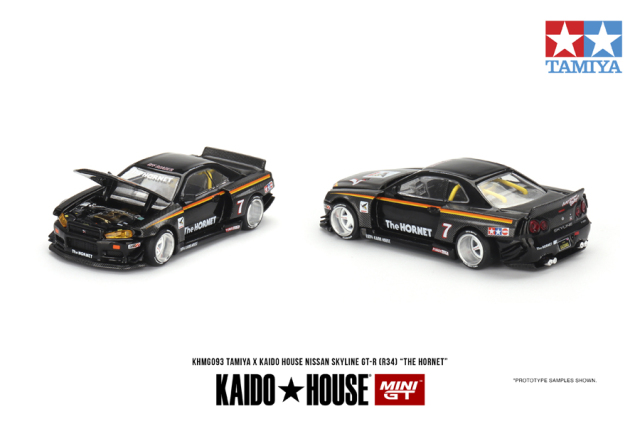 MINI GT 1/64 Nissan スカイライン GT-R R34 TAMIYA x KAIDO HOUSE