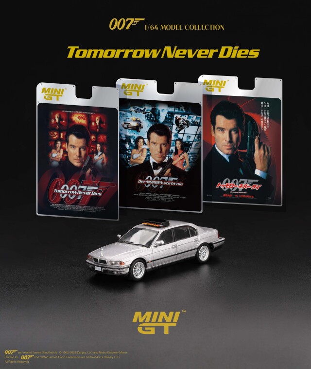 MINI GT 1/64 BMW 750IL 「トゥモロー・ネバー・ダイ」(1998)日本限定