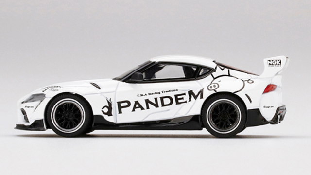 MINI GT 1/64 Pandem Toyota GR スープラ V1.0 ホワイト(右ハンドル