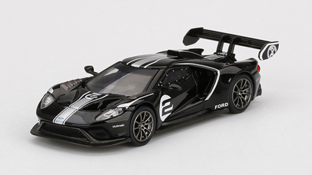 MINI GT 1/64 フォード GT Mk II #006 シャドウブラック(左ハンドル