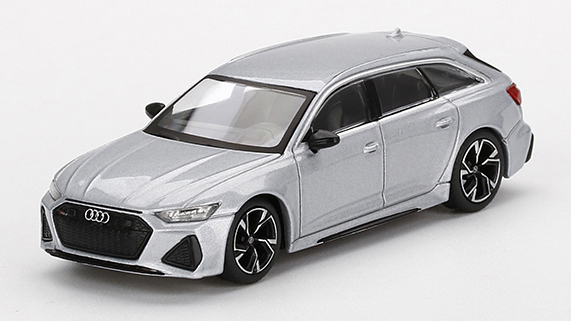 MINI GT 1/64 アウディ RS 6 アバント カーボンブラックエディション