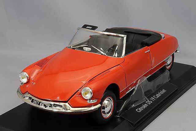 ノレブ 1/18 シトロエン DS 19 カブリオレ 1961 Corail レッド