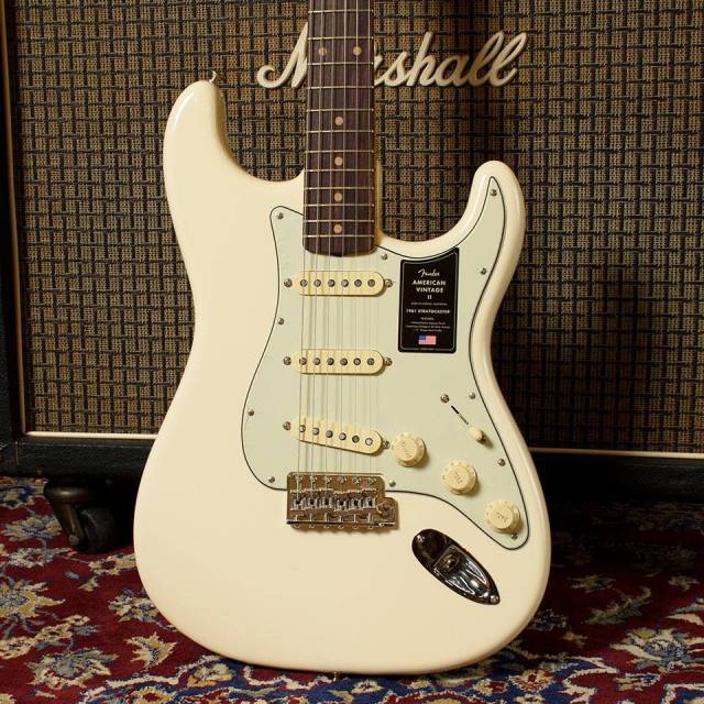 Fender/American Vintage II 1961 Stratocaster(Olympic White)【お