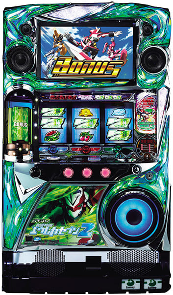 サミー 交響詩篇エウレカセブン2実機 【コイン不要機付き】