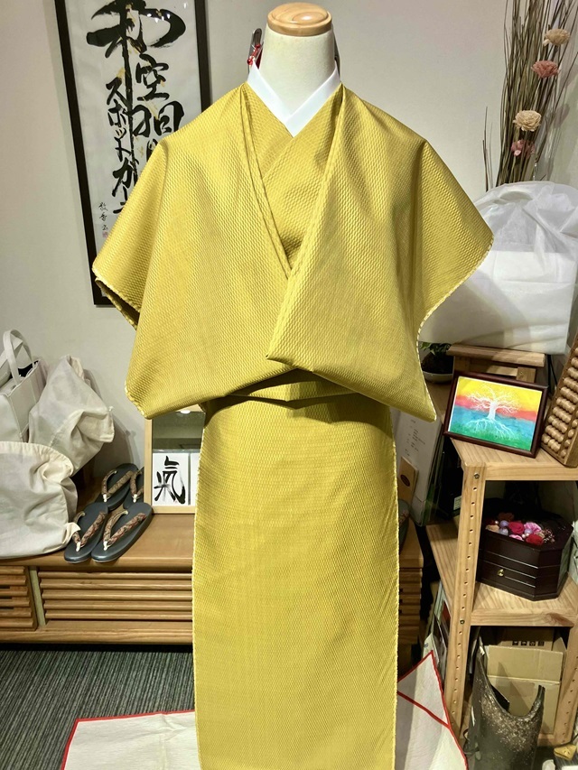 山下芙美子 黄八丈｜これぞ黄八丈 息をのむ美しさ ｜着物セレクト専門
