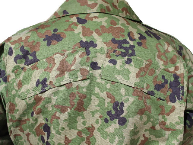 陸上自衛隊 迷彩戦闘服2型 官給品仕様 難燃VCリップストップIR