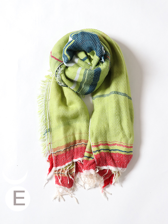 tamaki niime roots shawl MIDDLE TIGRE BROCANTE