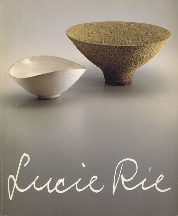 貴重 ルーシー・リー展示会図録3点 Lucie Rie 民藝 貴重 ルーシー