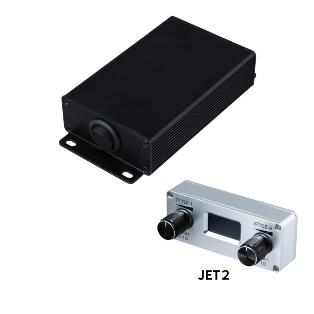 白熱球用調光器 2系統タイプ JET-2 トラック用品 シャンデリア