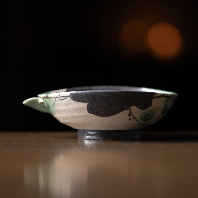 弥七田織部片口鉢 作家「佐々木好正」