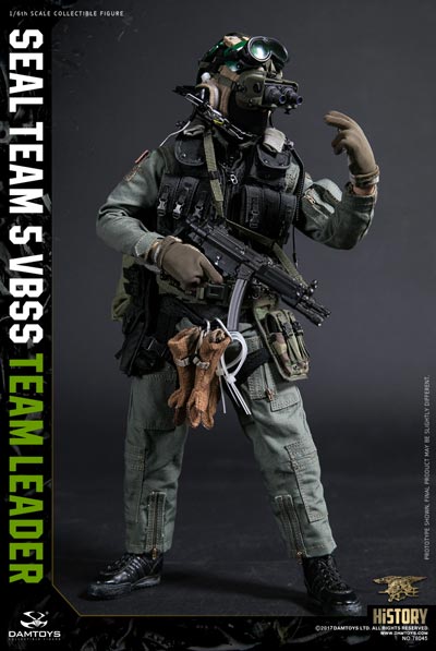 DAM】No.78045 HISTORY SERIES 1/6 SEAL TEAM 5 VBSS TEAM LEADER