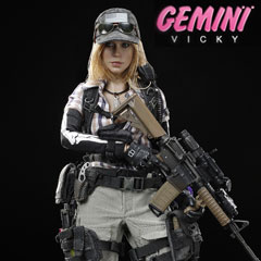 DAM】DCG002 COMBAT GIRL Series Gemini Vicky コンバットガール