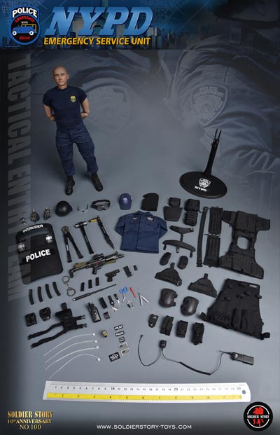Soldier Story】SS100 1/6 NYPD ESU TACTICAL ENTRY TEAM ニューヨーク
