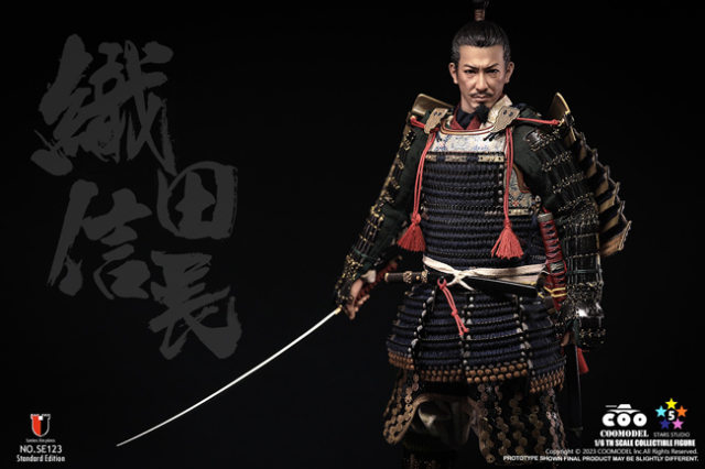 COO】SE123 1/6 SERIES OF EMPIRES ODA NOBUNAGA (COPPER STANDARD