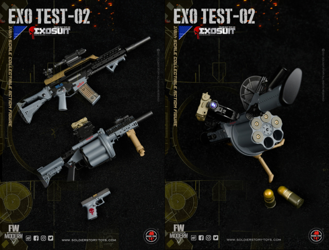 Soldier Story】SS125 1/6 EXO SKELETON ARMOR SUIT TEST-02 エクソ