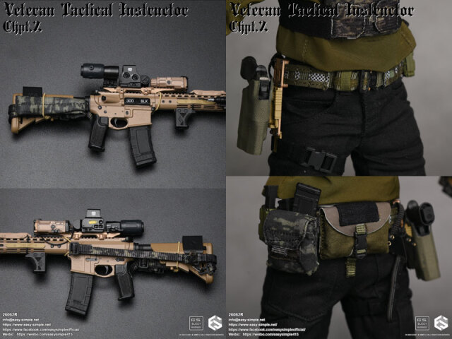 EASY&SIMPLE】26062R Veteran Tactical Instructor Chapter II 1/6