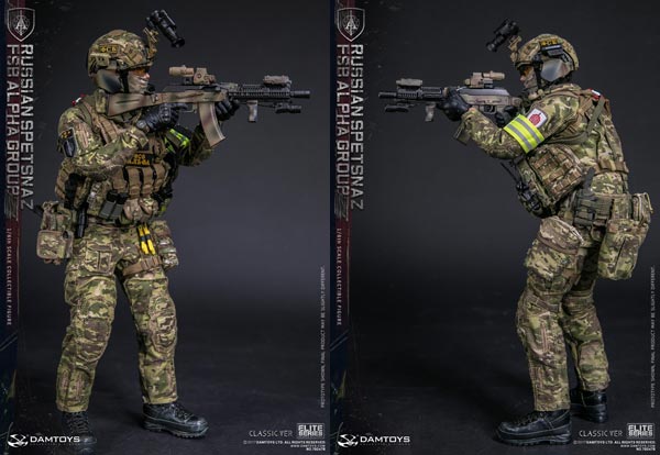 DAM】No.78047B ELITE SERIES 1/6 RUSSIAN SPETSNAZ FSB ALPHA GROUP