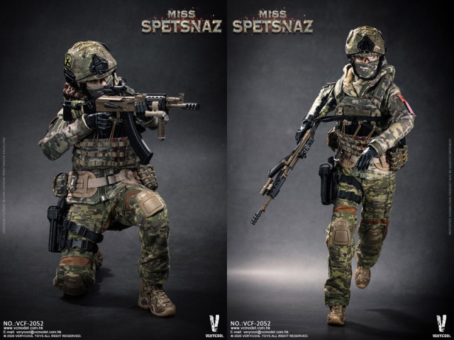 VeryCool】VCF-2052 1/6 Russian Special Combat Women Soldier Miss