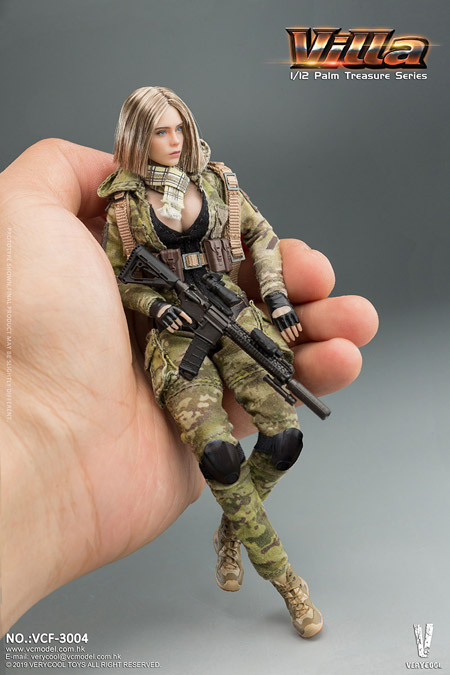 VeryCool】VCF-3004 1/12 Palm Treasure Series MC Camouflage Women