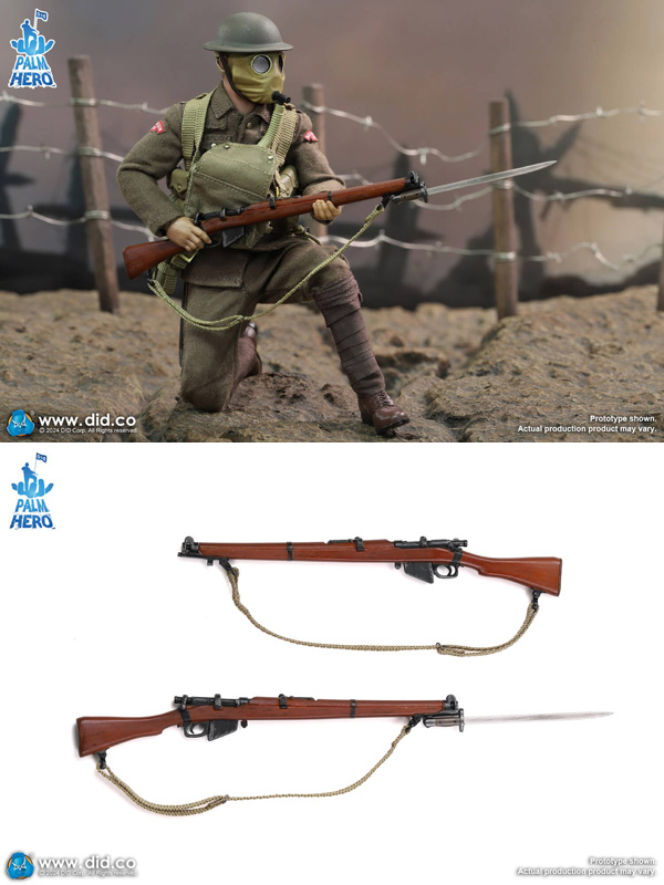 DID】XB80028 1/12 British Infantry - Albert Brown 第一次世界大戦