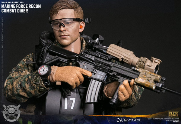 DAM】No.78055 ELITE SERIES 1/6 MARINE FORCE RECON COMBAT DIVER