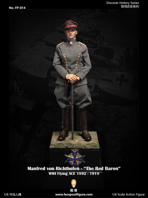 Facepoolfigure】FP014A 1/6 Manfred von Richthofen -“The Red Baron