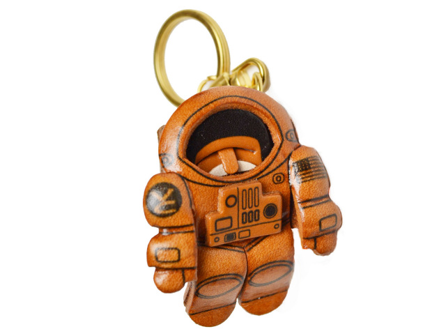 宇宙飛行士 キーホルダー 革/レザー メール便送料無料 日本製【VANCA