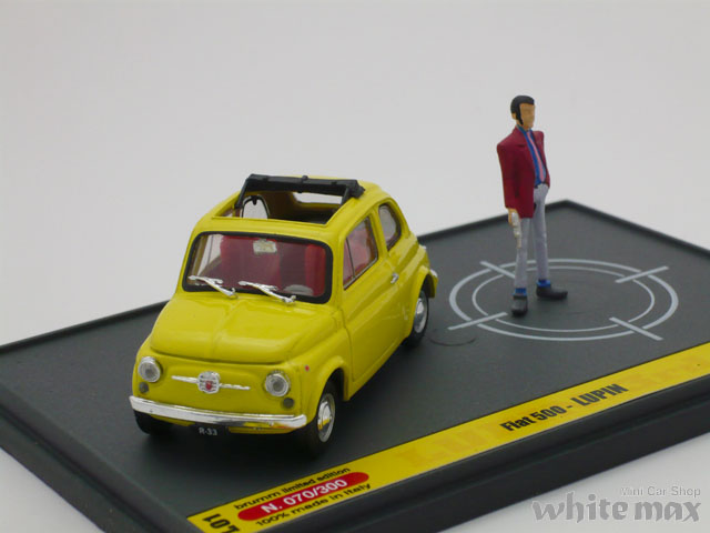 ブルム 1/43 フィアット 500F ルパン三世 「WANTED」 ルパン