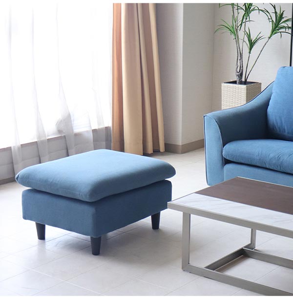 輸入家具 3WAY 組換え自由 デニムカウチソファ 3人掛け ソファ