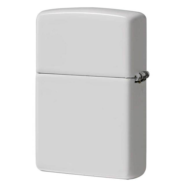 Zippo ジッポー 無地 ホワイト マット White Matte 塗装 214 メール便
