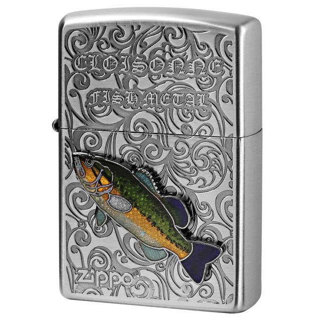 Zippo ジッポー イトウ ヴィンテージ 七宝メタル 淡水魚 Vintage