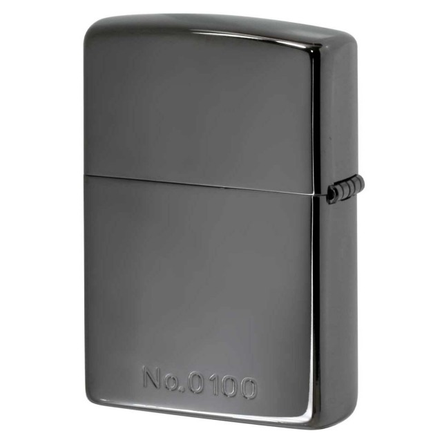 Zippo ジッポー 観世音 ブラックメタル ペイントプレート ネオブラック