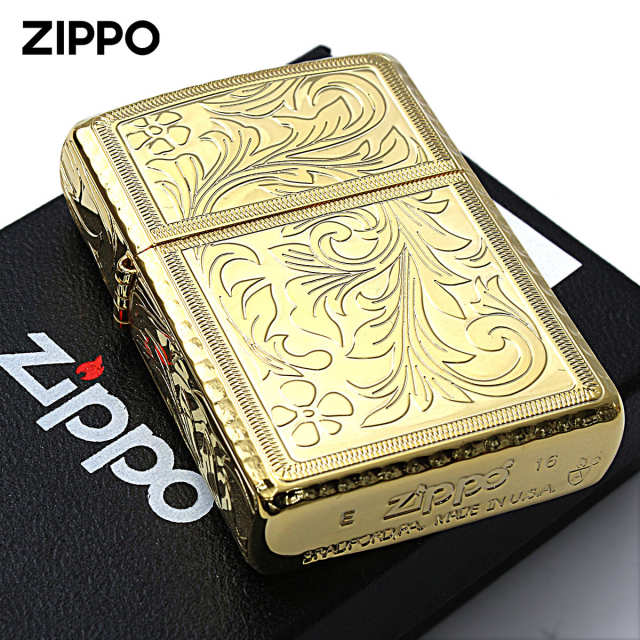 Zippo ジッポー アーマー アラベスク 唐草 コーナーリューター