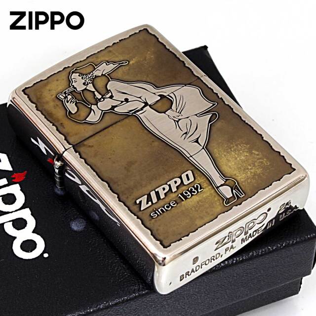 Zippo ジッポー ビンテージ風 ウインディ Windy ユーズド V・WINDY