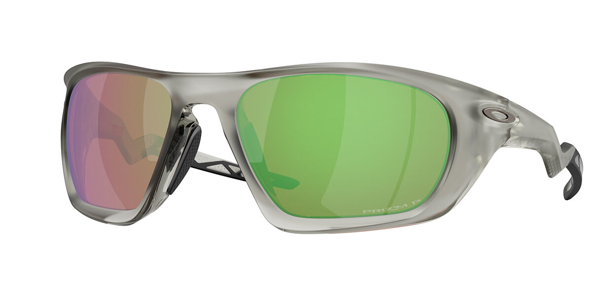 Oakley OO9431 LATERALIS Polarized 943107 Wraparound Matte Grey Ink