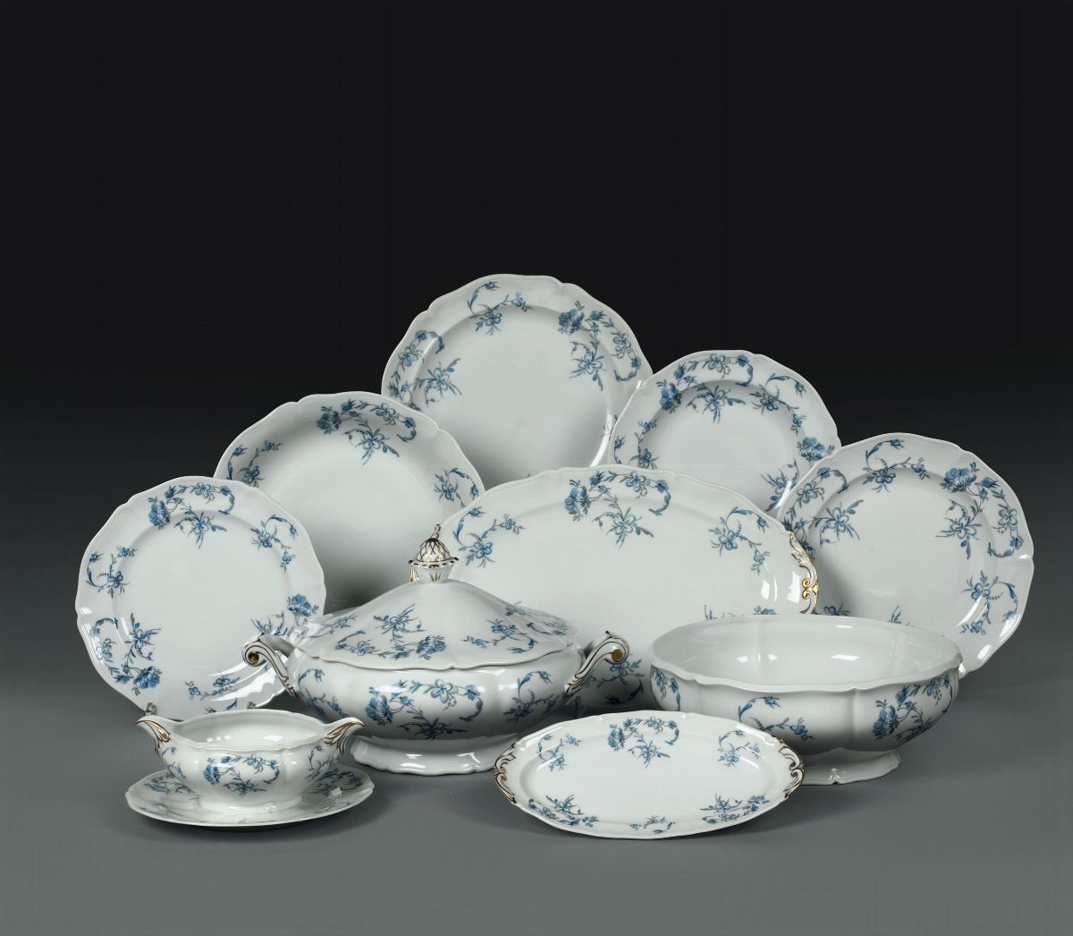 Servizio da tavola Limoges, Ancienne Manufacture Royale, seconda
