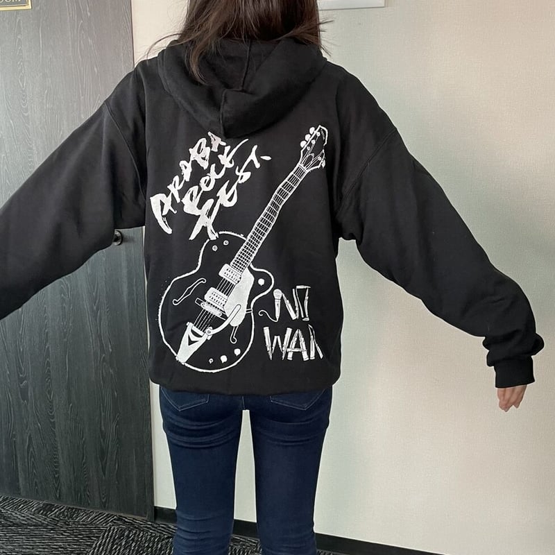 ARABAKI ROCK FEST. チバユウスケコラボ NOWAR ジップパーカー