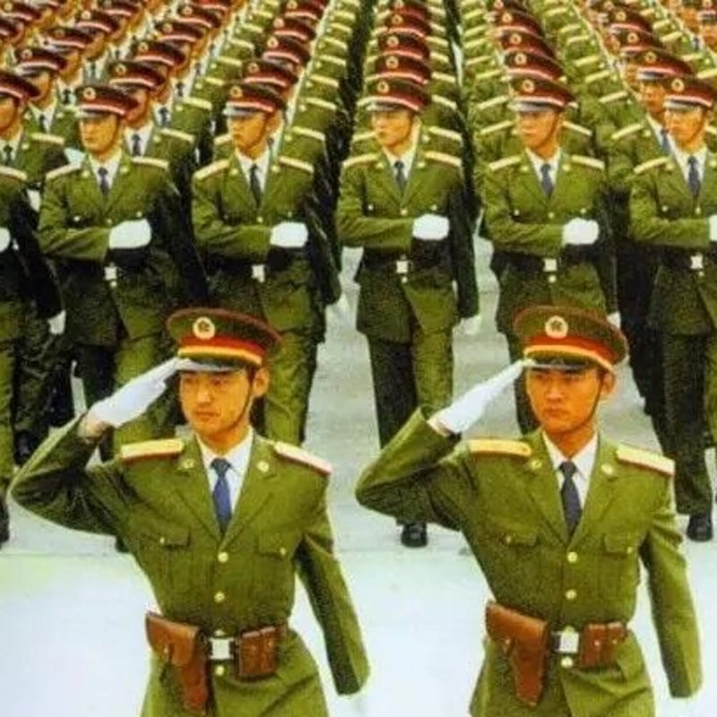 中国人民解放軍陸軍87式制服上下セット | 義烈