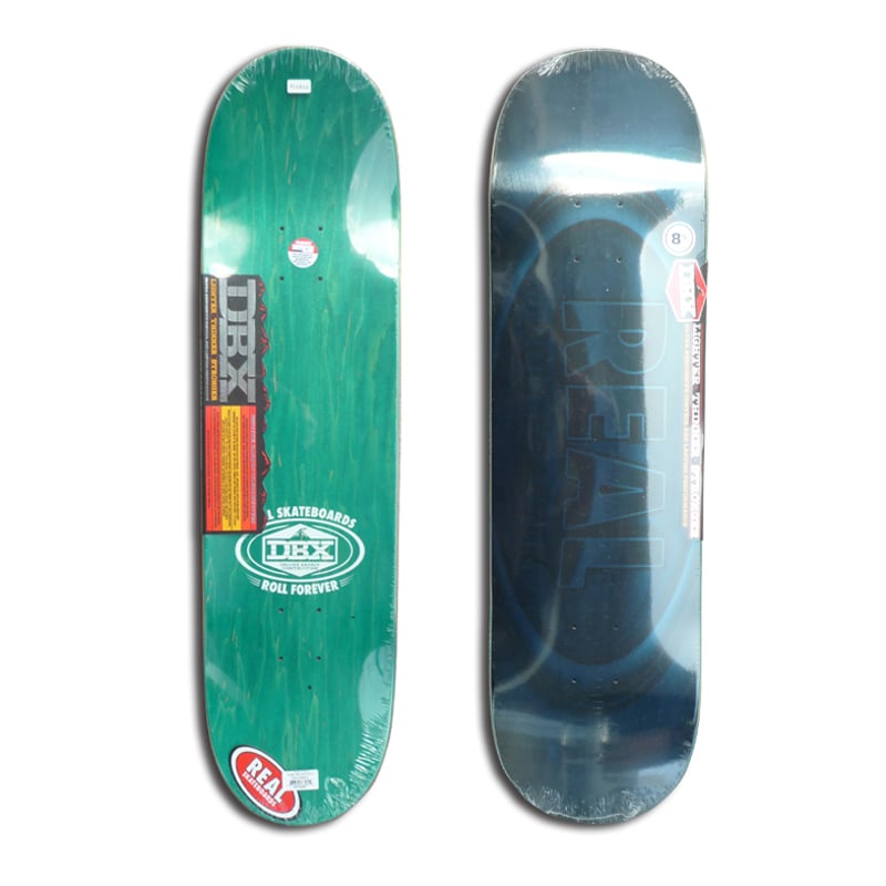 REAL OVAL BLUE FOIL DBX DECK (8.5 x 31.85inch)